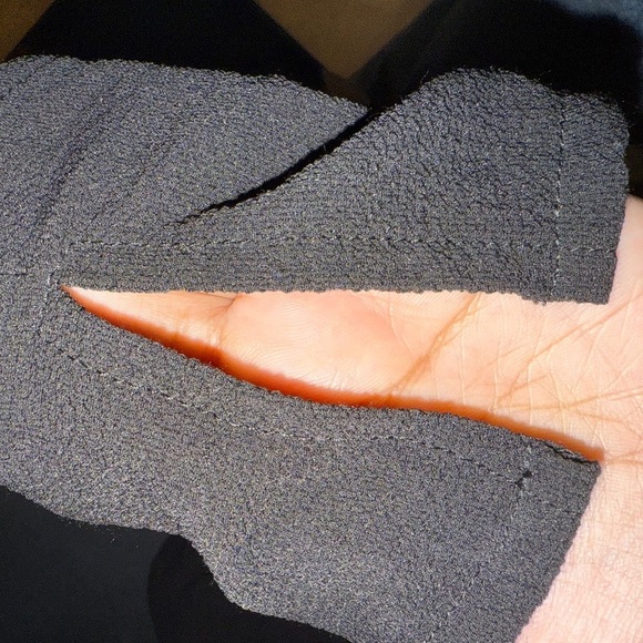 Missguided Black Off-Shoulder Wide-Leg Jumpsuit - Size US 4 / UK 8 / EUR 36 - Picture 7 of 7